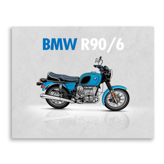 Photo paper poster - BMW Motorcycle R90/6