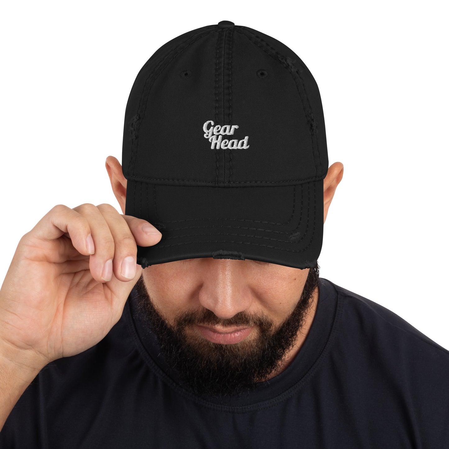 Distressed Dad Hat - Gearhead