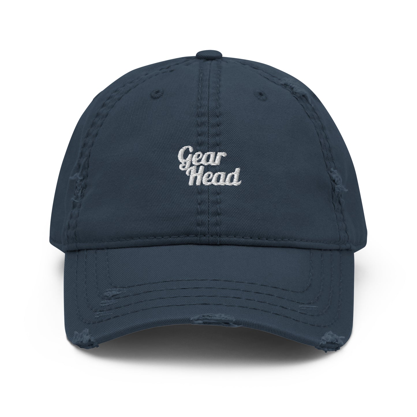 Distressed Dad Hat - Gearhead