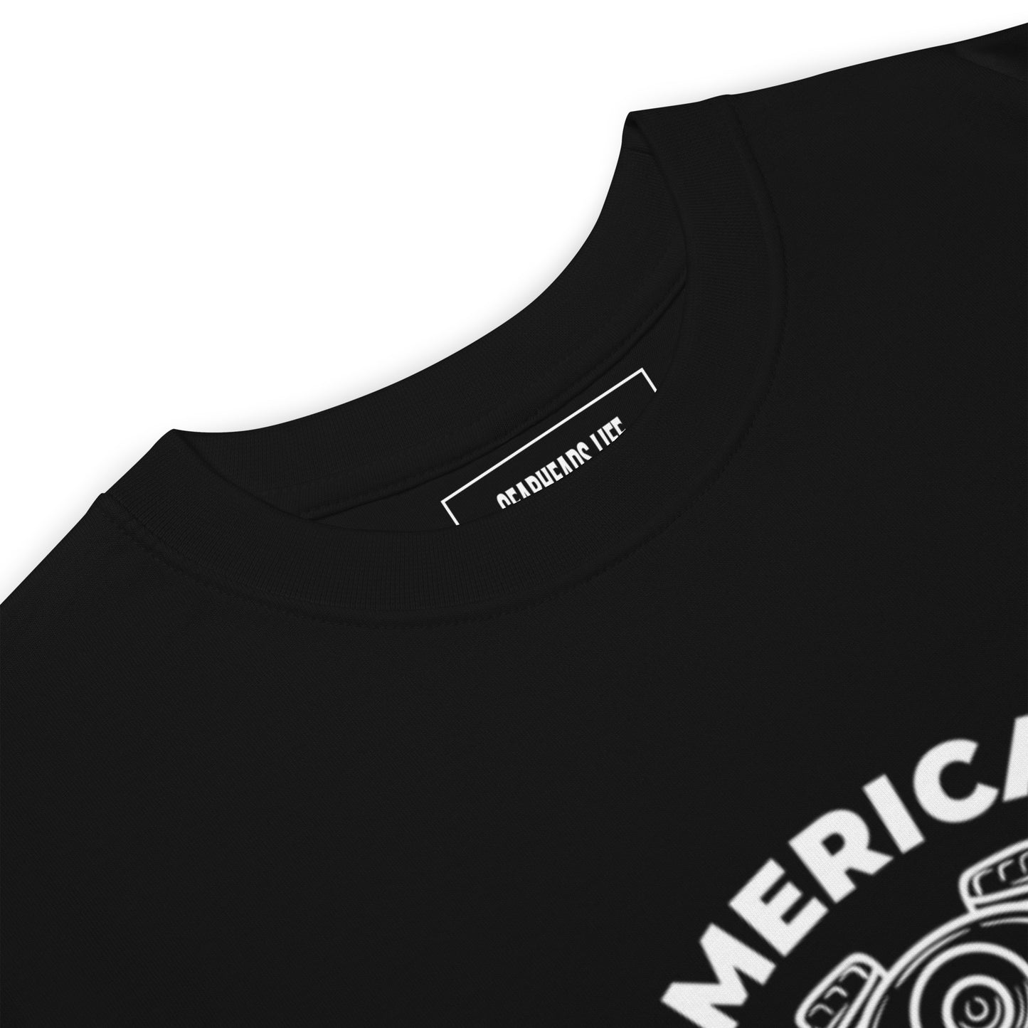 Premium heavyweight tee |  American Gearhead Lifestyle Black