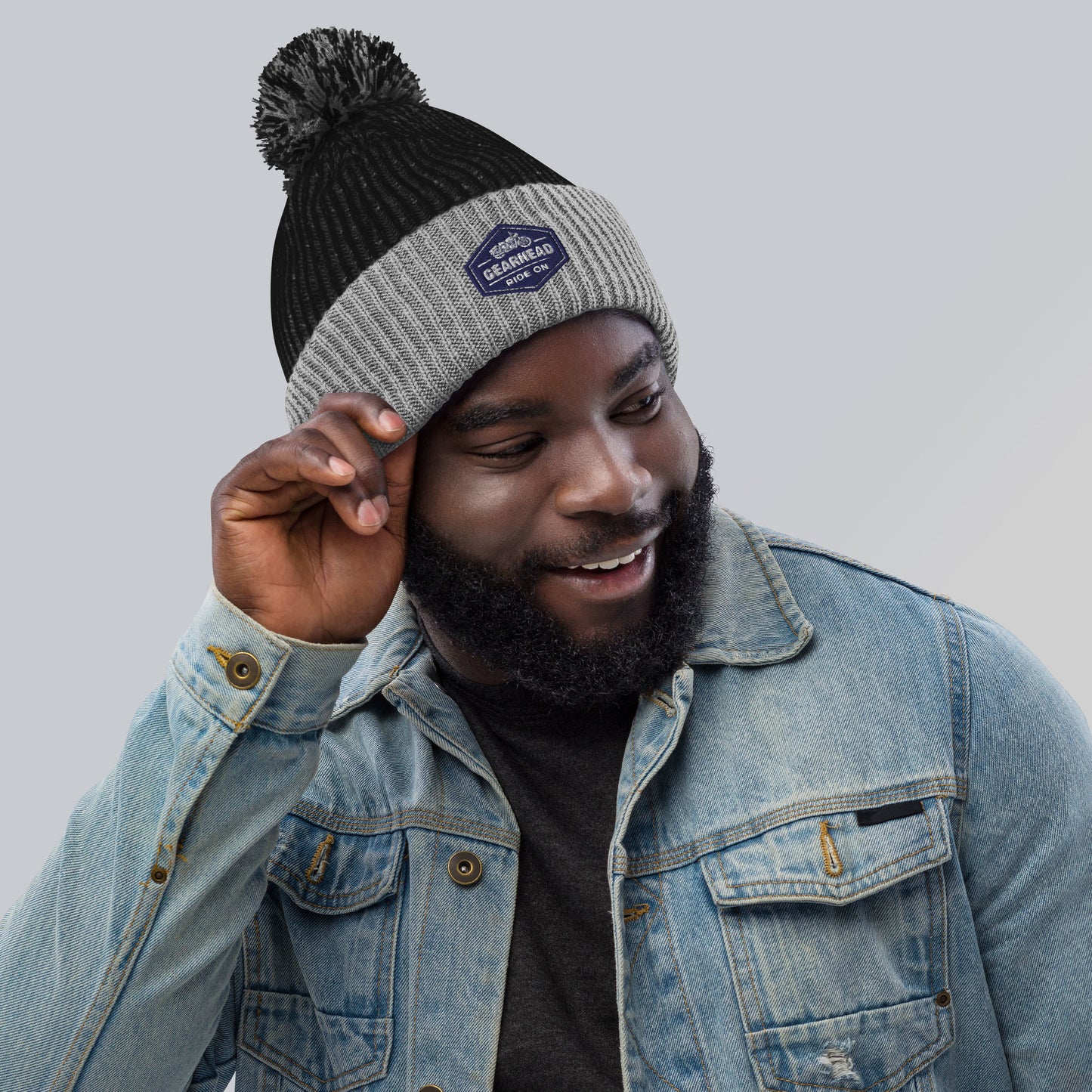 Unisex Pom-Pom Beanie | Motorcycle Gearhead