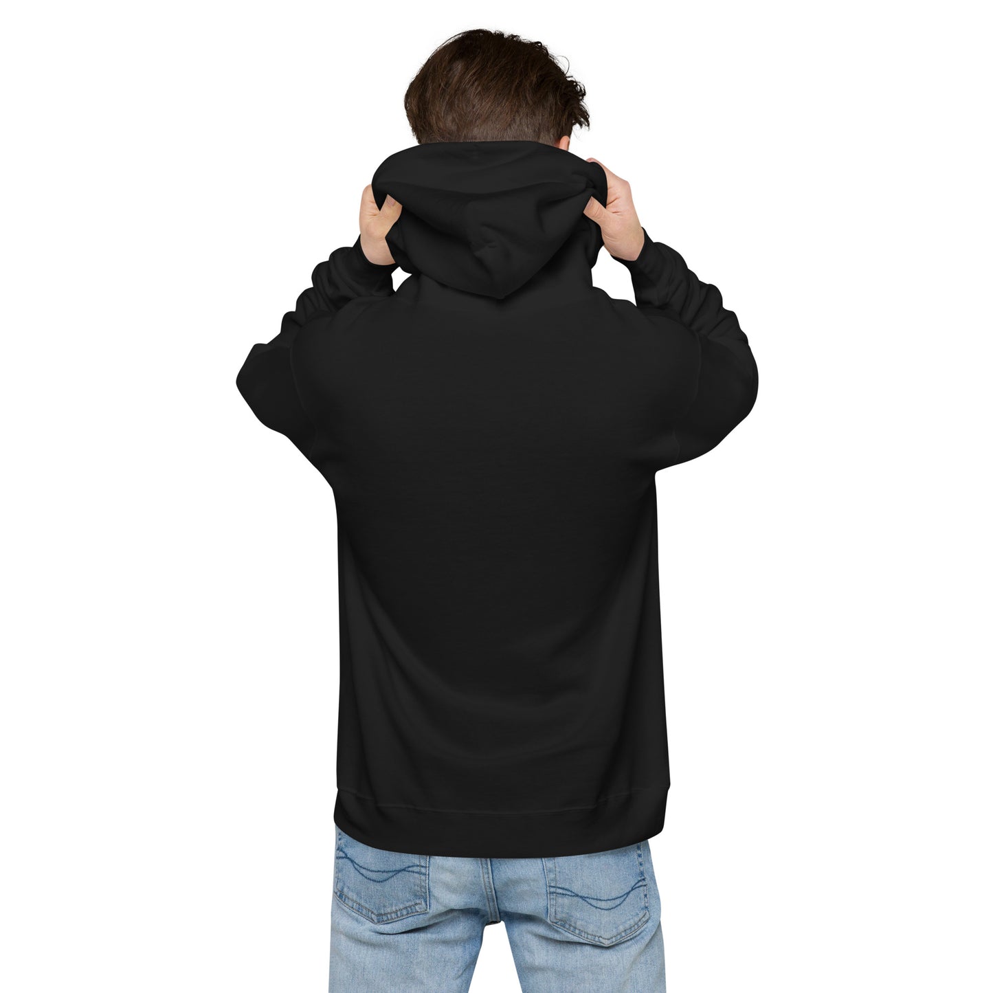 Unisex fleece hoodie | Mechanic Black