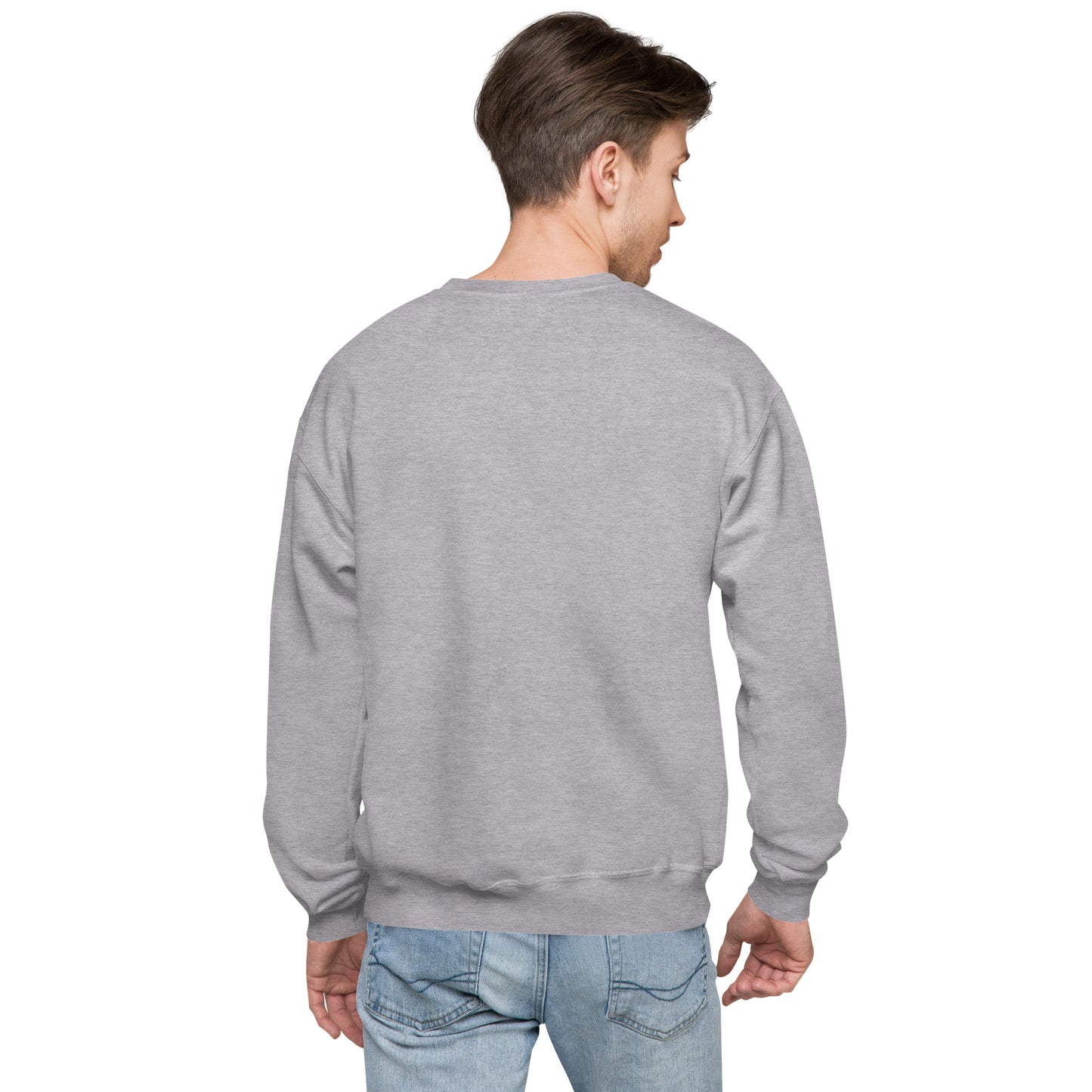 Unisex fleece sweatshirt | Gearheads Life Live Your Way (Grey)