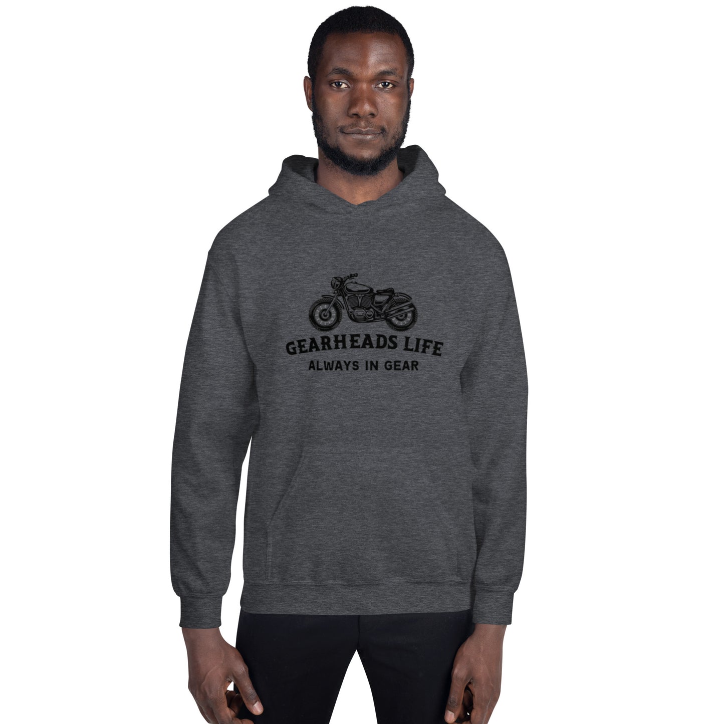 Unisex Hoodie | Motorcycle Gearhead Always in Gear