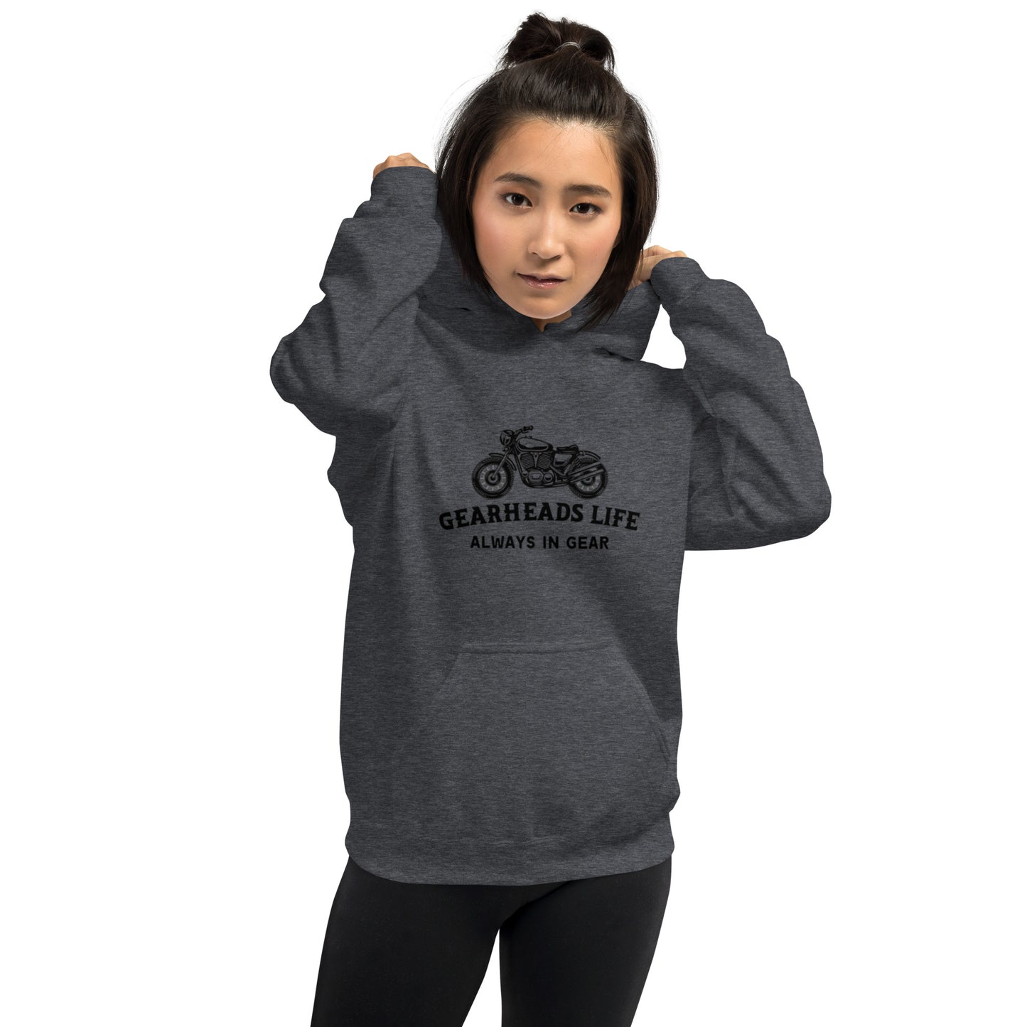 Unisex Hoodie | Motorcycle Gearhead Always in Gear