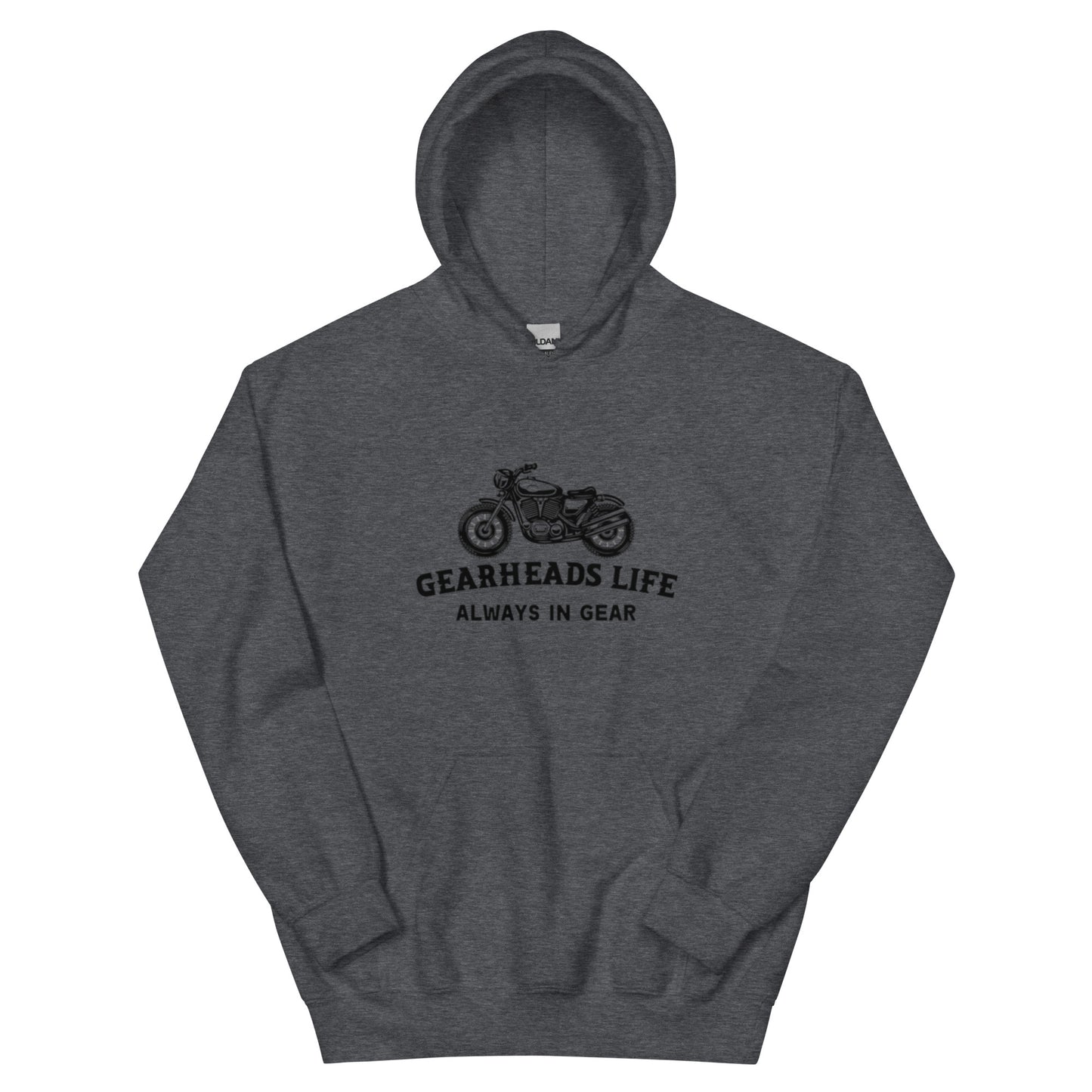 Unisex Hoodie | Motorcycle Gearhead Always in Gear