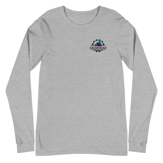 Unisex Long Sleeve Tee | Gearhead Symbol