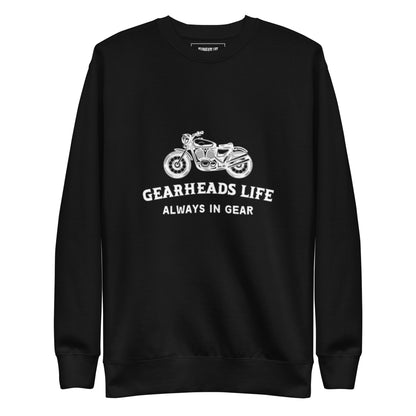 Unisex Premium Sweatshirt | Gearheads Life Always in gear