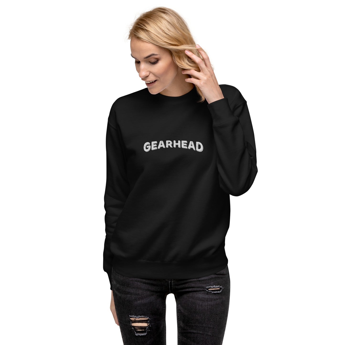 Unisex Premium Sweatshirt | Gearhead Minimalist