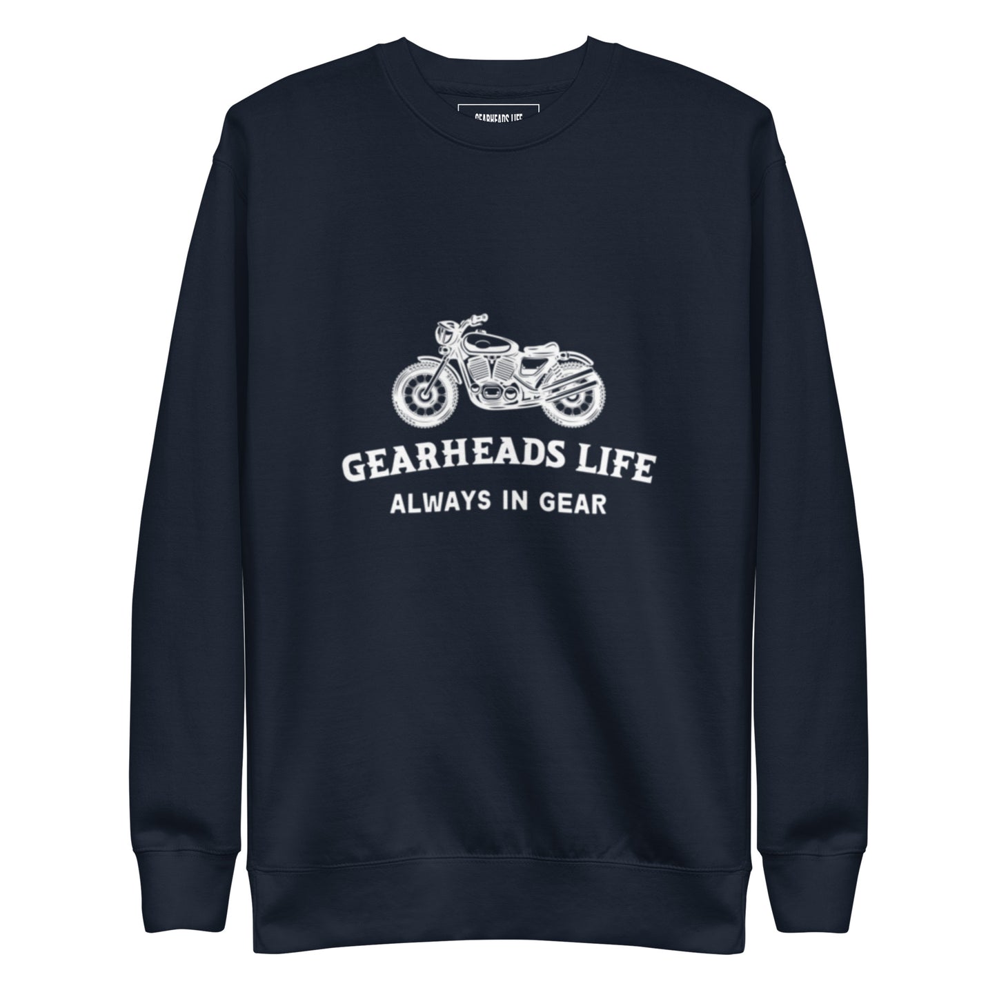 Unisex Premium Sweatshirt | Gearheads Life Always in gear