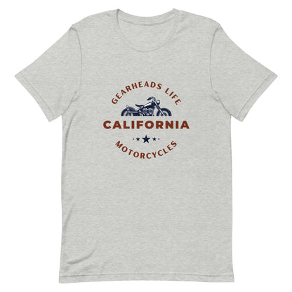 Unisex t-shirt - Gearheads Life California Motorcycles