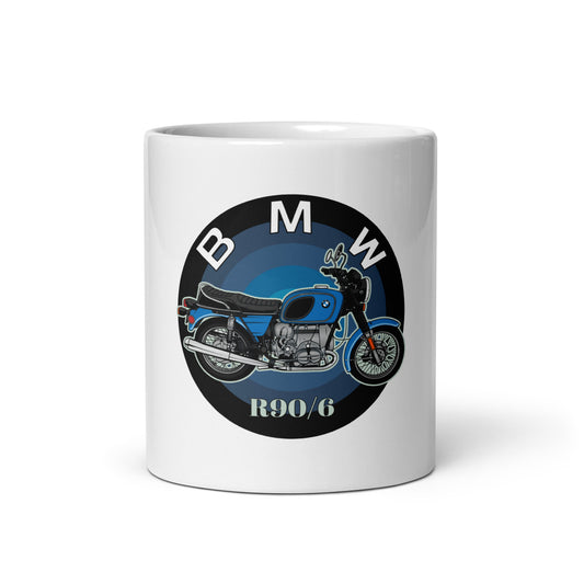 Glossy mug - BMW Motorcycle R90/6