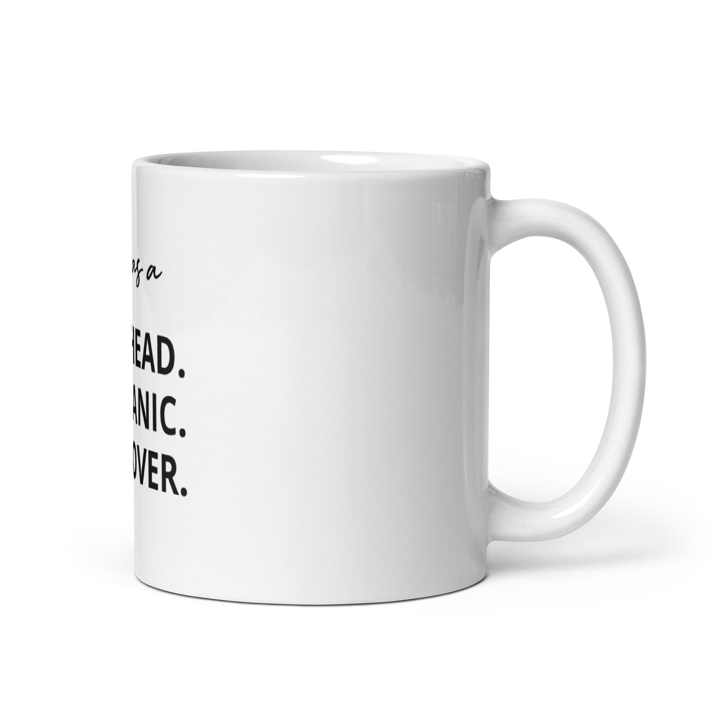 Gearhead Coffee Mug-"Born as a Gearhead"